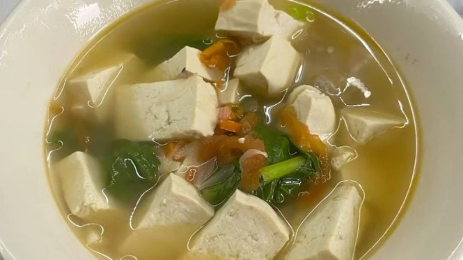 Memasak tahu