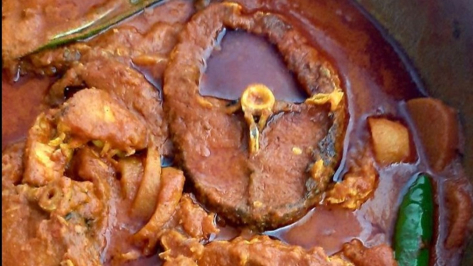 Ikan Haruan Bumbu Habang