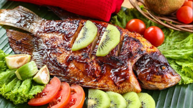 Ikan Kakap Bakar