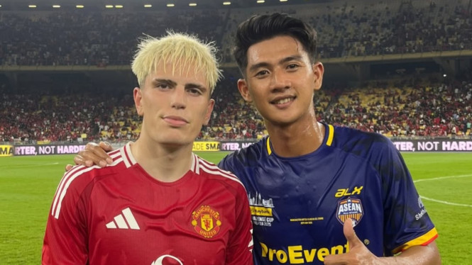 Alejandro Garnacho dan Malik Rizaldi