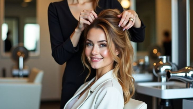 Ilustrasi Hairstyle