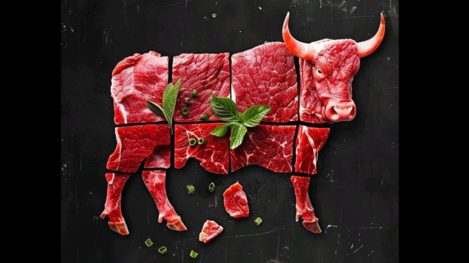 Ilustrasi Daging Kurban