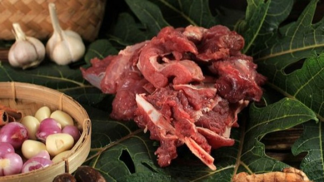 Ilustrasi Daging Kurban