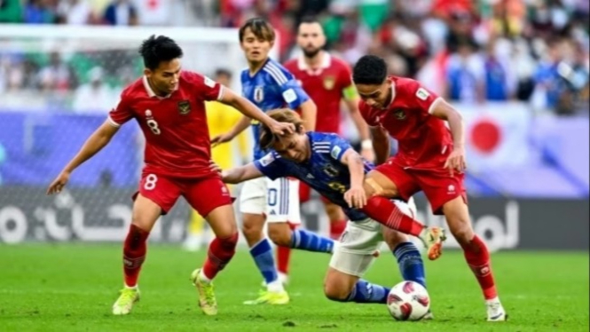 Timnas Indonesia Vs Jepang