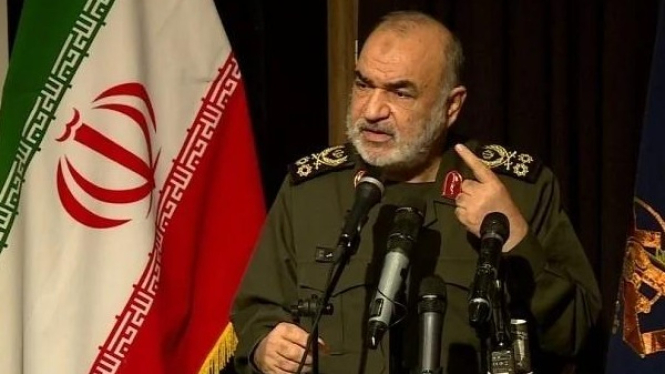 ⁠Komandan IRGC Iran Jenderal Hossein Salami