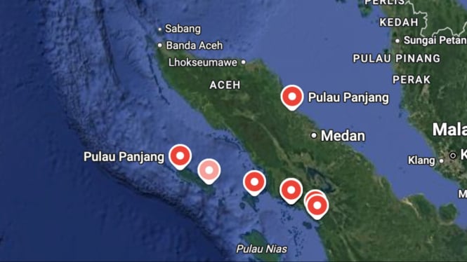 Ilustrasi Pulau Aceh