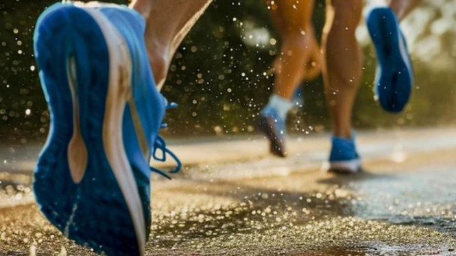 Ilustrasi Sepatu Running