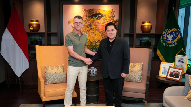 Frank Van Kempen dan Erick Thohir