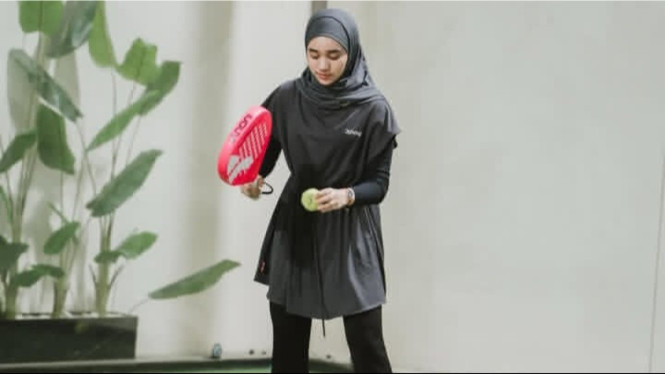 Nabila Taqiyyah, Inspirasi Gaya Padel Muslimah Modis