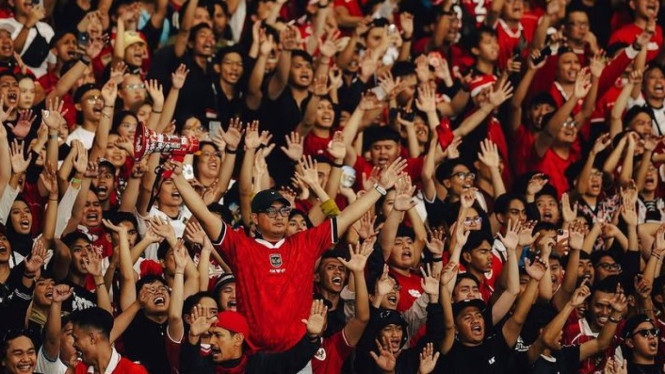 Pendukung Timnas Indonesia