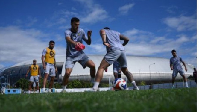 Latihan Perdana Persib Bandung