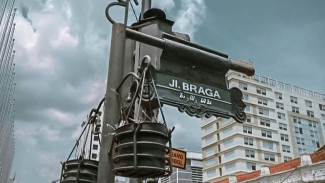 Jalan Braga di Kota Bandung