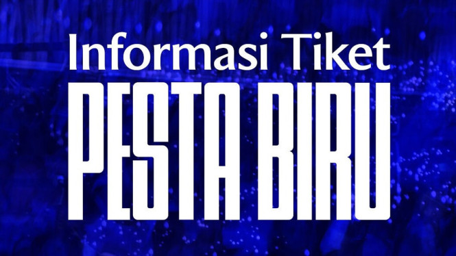 Informasi tiket pesta biru