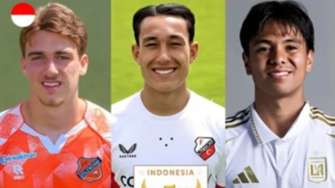 3 Pemain Naturalisasi Baru Timnas Indonesia