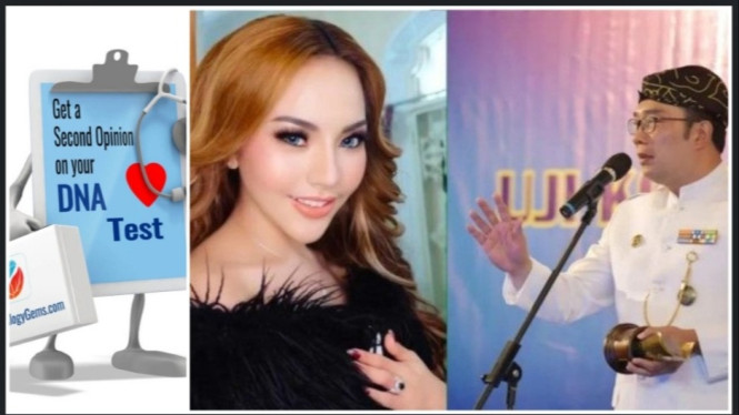 Tes DNA Ridwan Kamil Lisa Mariana