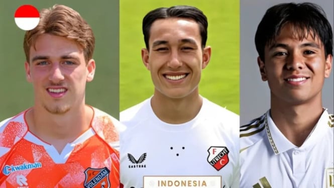 Tiga Calon Pemain Naturalisasi Timnas Indonesia
