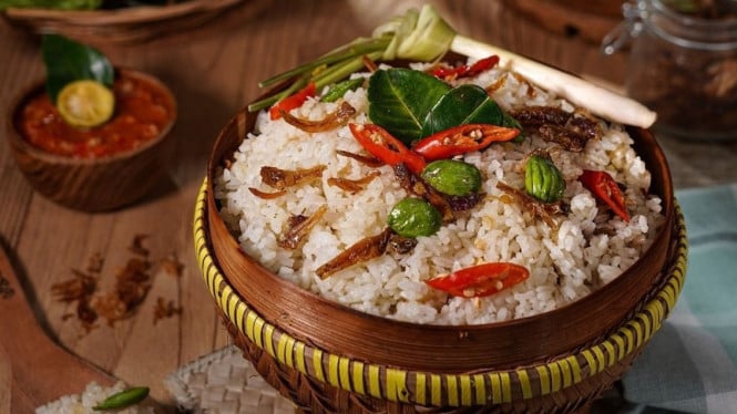 Nasi liwet sunda