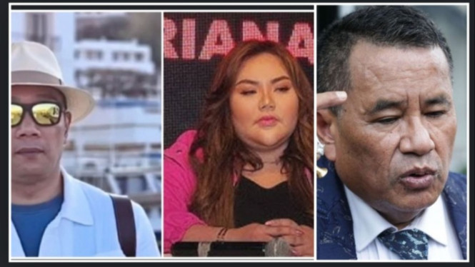 Hotman Paris Lisa Mariana Ridwan Kamil