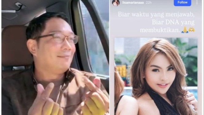 Ridwan Kamil Lisa Mariana