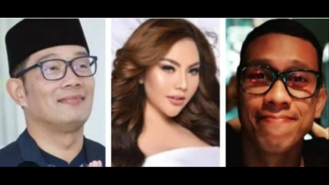 Ridwan Kamil Lisa Mariana Revelino