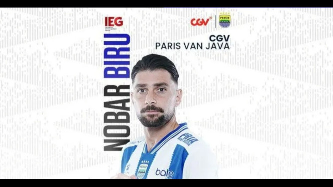 Tanpa Supporter, Bobotoh Tetap Dukung Persib Bandung Nobar di CGV