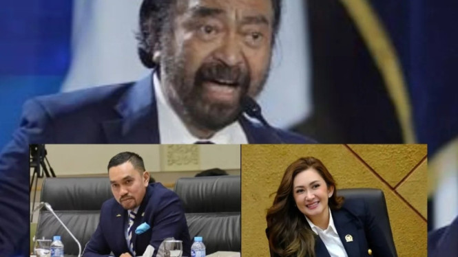 Surya Paloh, Ahmad Sahroni, Nafa Urbach