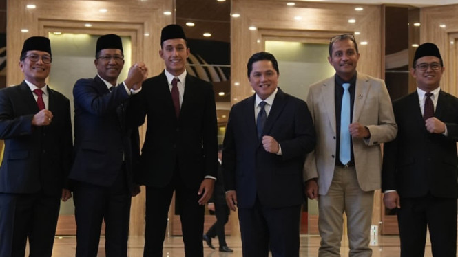 Miliano Jonathans usai diambil sumpah jadi WNI