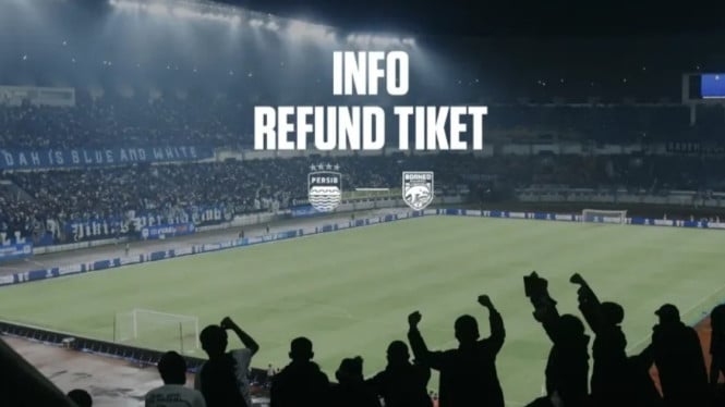 Refund Tiket Persib Bandung vs Borneo FC