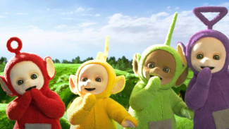 Kunjungi Jakarta, Teletubbies Naik Kereta dari Swedia