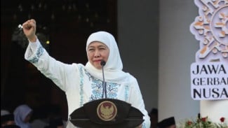 Heboh Gerakan Pengibaran Bendera One Piece, Khofifah: Merah Putih Harga Mati, Tolong Hormati!