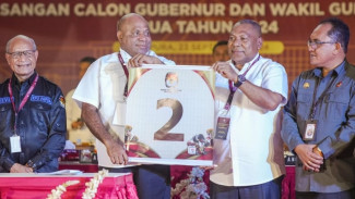 Paslon Mari-Yo Unggul 57 Persen di PSU Papua, Golkar: Insya Allah Menang Malam Ini