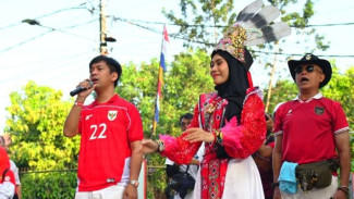 Meriah! Ribuan Warga Depok Ikuti JSQA HUT RI, Rian D’Masiv Ajak Nyanyi Indonesia Raya
