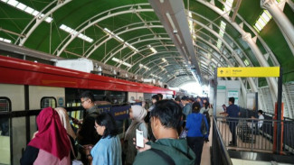 Semarakkan HUT ke-80 RI, Tarif LRT hingga KRL pada 17-18 Agustus Rp80
