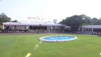 SBY-Jokowi Hadiri Upacara HUT RI di Istana, Megawati Absen