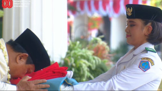 Profil Bianca Alessia, Putri Sulut Pembawa Baki Bendera Merah Putih di Istana Merdeka
