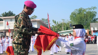 Jenderal Bintang Dua Marinir Pimpin Upacara HUT RI di Pesantren, Difabel Jadi Bagian Sejarah