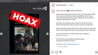 Video yang Menyebut Massa Masuk ke Mal Atrium Senen dan Penjarahan, Hoaks