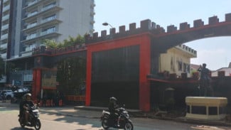 Suasana di Sekitar Mako Brimob Kwitang Senin Sore Kondusif, Arus Lalu Lintas Lancar