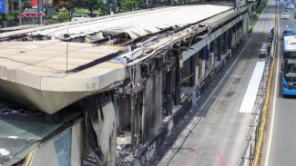 Usai Demo Ricuh, Transjakarta Gerak Cepat Perbaiki Halte yang Hancur