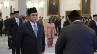 Kursi Menteri BUMN Kosong Usai Reshuffle, Mensesneg Ungkap Pengganti Erick Thohir
