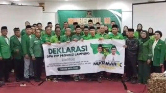 Agus Suparmanto Dapat Dukungan Mayoritas DPC Lampung, Peta Politik PPP Mulai Bergeser