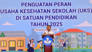 Wamendikdasmen Fajar Ingin UKS jadi Corong Edukasi Dalam Program MBG