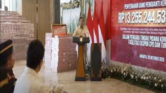 Prabowo Sebut Uang Sitaan Kasus CPO Rp13,2 Triliun Bisa untuk Renovasi 8.000 Sekolah dan Bangun 600 Desa Nelayan