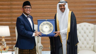 Pertemuan Dahnil Anzar dan Wamen Haji Arab Saudi Perkuat Kolaborasi Penyelenggaraan Haji
