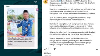 Pegawai TU di Bima Diduga Ajukan Cerai ke Istri Usai Diangkat jadi PPPK