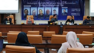 Pelibatan TNI di Ranah Sipil Dikritik Bisa Ganggu Profesionalisme Militer