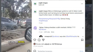 Viral Ribuan Mobil Berjejer Diduga Berisi Jenazah Korban Banjir Aceh Tamiang, Warganet: Tolonglah Pak Presiden!
