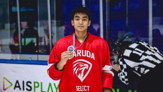 Pemain Timnas Hoki Es Indonesia Optimis Bawa Pulang Emas di SEA Games 2025