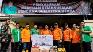 GP Ansor Salurkan Bantuan Rp3,5 Miliar untuk Korban Bencana Sumatera
