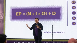 Fahd Pahdepie Luncurkan 2045 Hz, Buku tentang Frekuensi dan Arah Masa Depan Bangsa